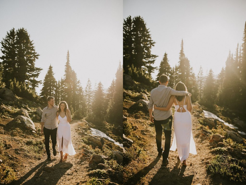 couple on trail