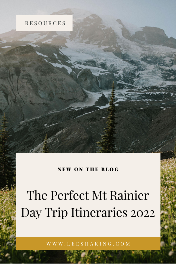 Looking to go on a Mt Rainier Day trip? This blog includes the best Itineraries including the best entrance options, fees & more