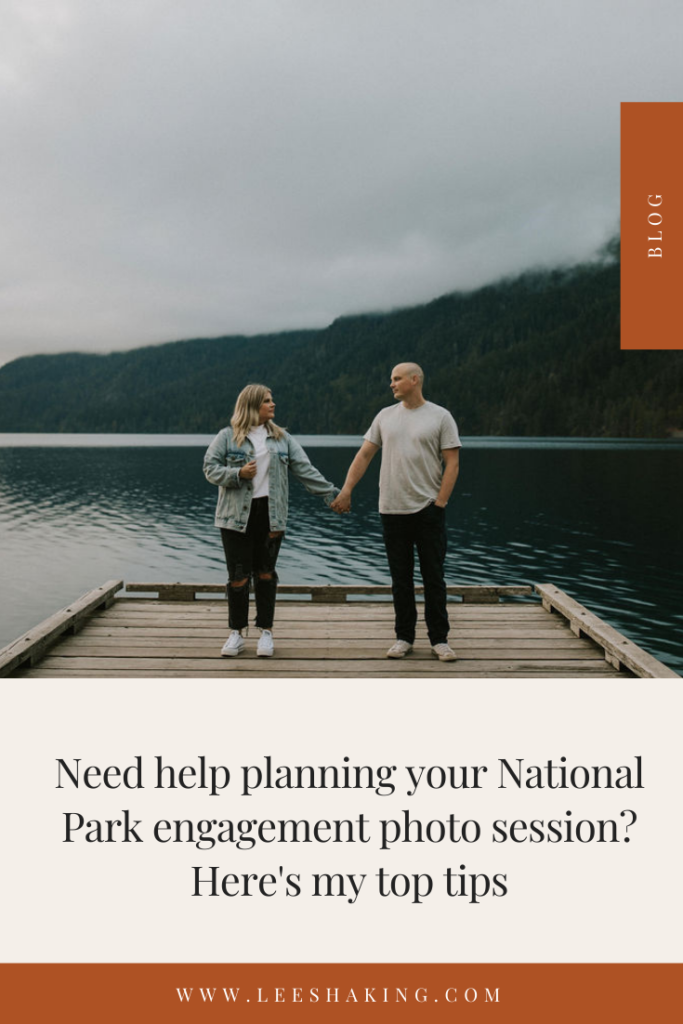 Need help planning your National Park engagement photo session? This blog includes my top tips for planning a national park engagement session